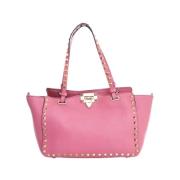 Valentino Vintage Pre-owned Laeder axelremsvskor Pink, Dam