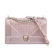 Dior Vintage Pre-owned Laeder axelremsvskor Pink, Dam