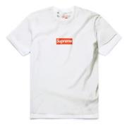 Supreme Vit Box Logo Tee MM6 Maison Margiela White, Herr