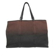 Bottega Veneta Vintage Pre-owned Canvas totevskor Brown, Dam