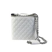 Chanel Vintage Pre-owned Laeder chanel-vskor White, Dam