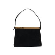 Gucci Vintage Pre-owned Mocka gucci-vskor Black, Dam