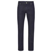 Billionaire Blå Denim Slim Fit Jeans Blue, Herr