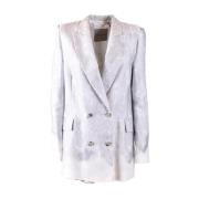 Ermanno Scervino Grå Blazer Dammode Gray, Dam