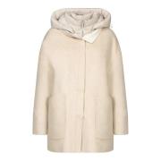 Moorer Beige Jacka för Kvinnor Aw24 Beige, Dam