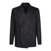 Tagliatore Svart Blazer Black, Herr