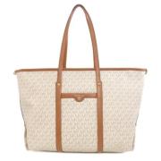 Michael Kors Pre-owned Pre-owned Tyg handvskor Beige, Dam