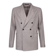 Tagliatore Elegant Beige Blazer Aw24 Beige, Herr