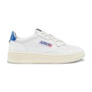 Autry Vintage-inspirerad lädersneaker White, Dam