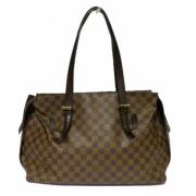 Louis Vuitton Vintage Pre-owned Canvas louis-vuitton-vskor Brown, Dam