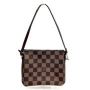 Louis Vuitton Vintage Pre-owned Tyg louis-vuitton-vskor Brown, Dam