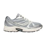 Saucony Retro Löparskor Silver Kräm Multicolor, Dam