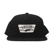 Vans Snapback Cap med Full Patch Design Black, Herr