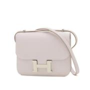 Hermès Vintage Pre-owned Laeder axelremsvskor White, Dam