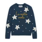 MC2 Saint Barth Stiliga Sweaters Kollektion Blue, Dam