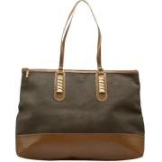 Loewe Pre-owned Pre-owned Canvas totevskor Brown, Dam