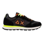 Sun68 Fluorescerande Nylon Sneakers Black, Herr