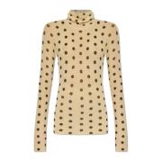 By Malene Birger Turtleneck Fioria Beige, Dam