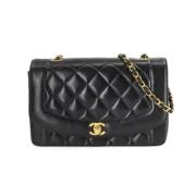 Chanel Vintage Pre-owned Laeder chanel-vskor Black, Dam