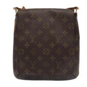 Louis Vuitton Vintage Pre-owned Canvas louis-vuitton-vskor Brown, Dam