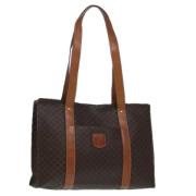 Celine Vintage Pre-owned Laeder totevskor Brown, Dam