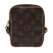 Louis Vuitton Vintage Pre-owned Canvas louis-vuitton-vskor Brown, Dam