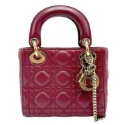 Dior Vintage Pre-owned Laeder dior-vskor Red, Dam