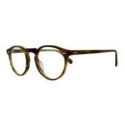 Oliver Peoples Gregory Peck Marrón Miel Solglasögon Brown, Unisex