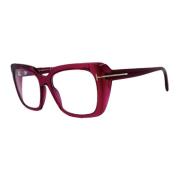 Tom Ford Fjäril Fyrkantiga Solglasögon Bourgogne Acetat Pink, Dam