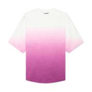 Palm Angels Gradient Overlogo T-shirt Purple, Herr