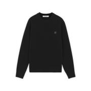 Maison Kitsuné Svart Logotröja Black, Herr