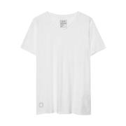 Zadig & Voltaire Vit Terry T-shirt White, Herr