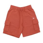 New Era Cargo Shorts Tegel Röd/Vit Red, Herr