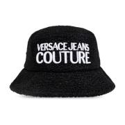 Versace Jeans Couture Keps med broderad logotyp Black, Herr