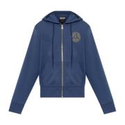 Versace Jeans Couture Dragkedja-sweatshirt Blue, Herr