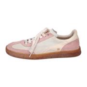 Moma Vintage Mocka Sneakers för Kvinnor Pink, Dam