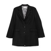 Our Legacy Svart Queens Blazer Black, Dam