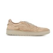 Lemargo Beige Mocka Sneakers Gummisula Beige, Herr