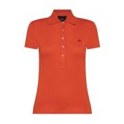 Peuterey Polo Shirt Orange, Dam