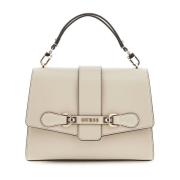 Guess Stilren Handväska Nolana Beige, Dam