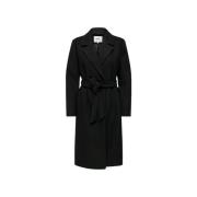 Only Life Wrap Coat Black, Dam