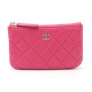 Chanel Vintage Pre-owned Laeder handvskor Pink, Dam