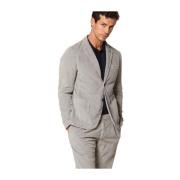 Mason's Sammet blazer med 500 ränder Gray, Herr