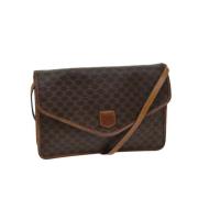 Celine Vintage Pre-owned Canvas celine-vskor Brown, Dam