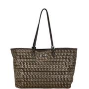 Fendi Vintage Pre-owned Canvas totevskor Brown, Dam