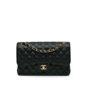 Chanel Vintage Pre-owned Laeder chanel-vskor Black, Dam