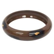 Hermès Vintage Pre-owned Tyg armband Brown, Dam