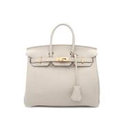 Hermès Vintage Pre-owned Laeder handvskor White, Dam