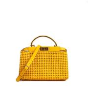 Fendi Vintage Pre-owned Laeder fendi-vskor Yellow, Dam