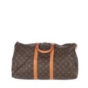 Louis Vuitton Vintage Pre-owned Laeder handvskor Brown, Dam